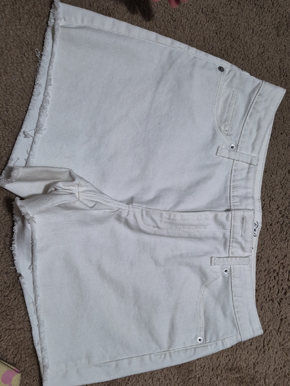 Universal Thread White Denim Cutoff Shorts